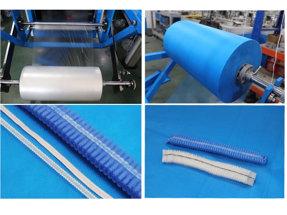 Bouffant Cap Non Woven Head Cover Making Machine