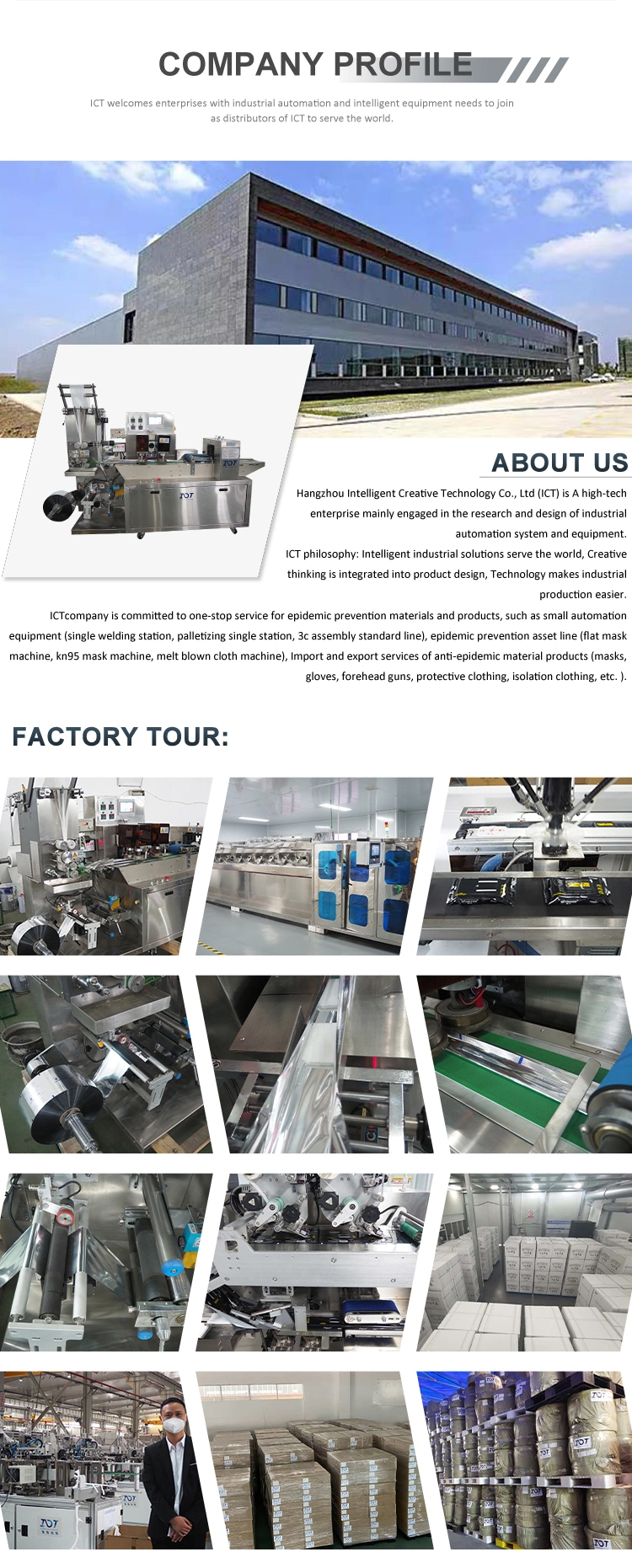 Chinese Manufacture Full Automatic 10-30 PCS/Pack High Speed Wet Wipe Making Machine