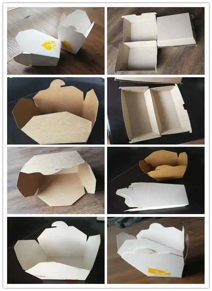 เครื่องขึ้นรูปกล่องอาหารกลางวันแฮมเบอร์เกอร์ 1