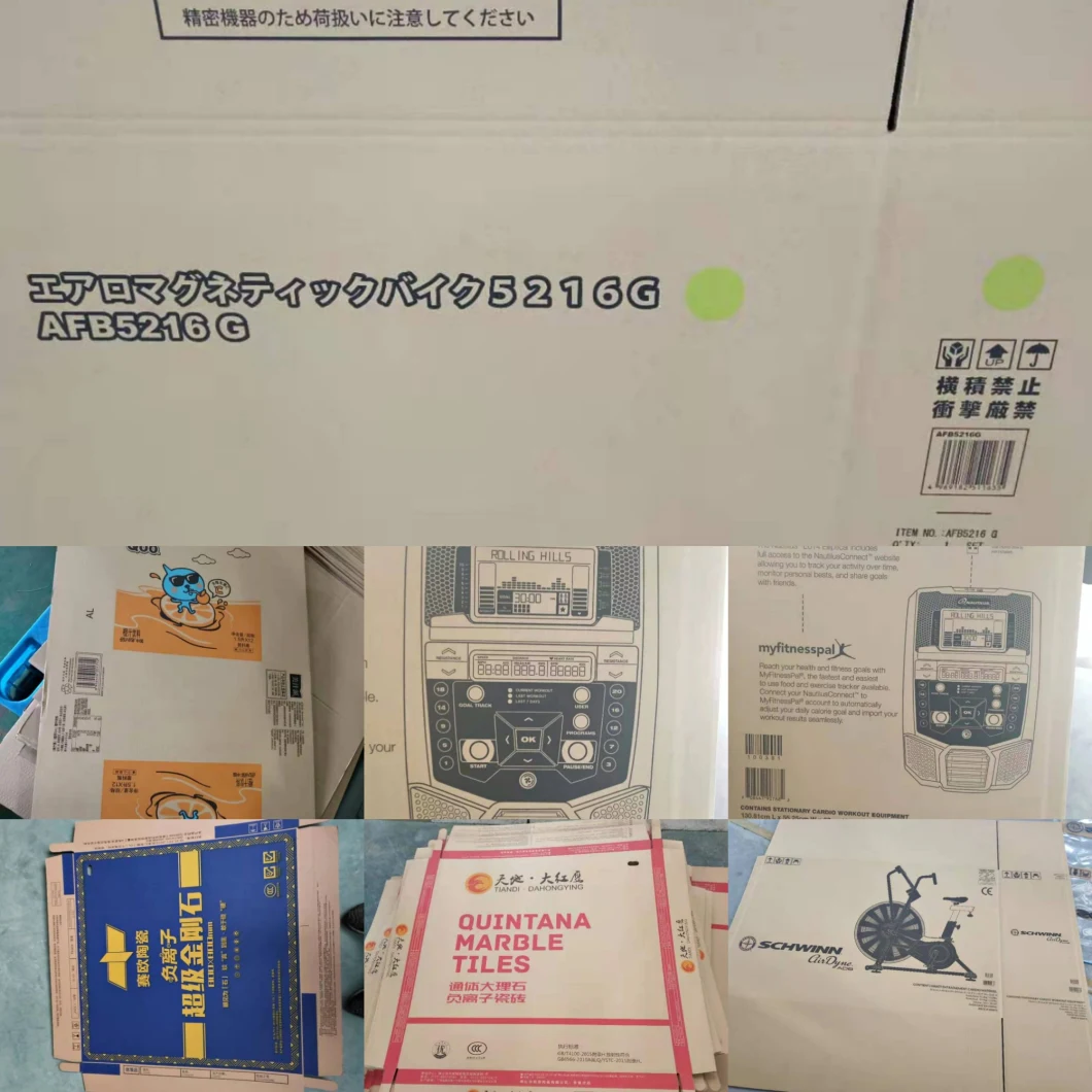 5 สีสูญญากาศถ่ายโอนกล่องเฟล็กโซกราฟีการพิมพ์ Slotting Machine 7