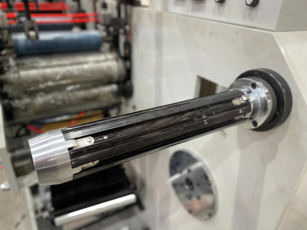 Haijing เครื่องพิมพ์ฉลากสติกเกอร์เฟล็กโซ 1 สีม้วนกระดาษ 50HZ 1