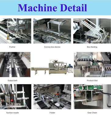 เครื่องบรรจุกล่องกระดาษอัตโนมัติ