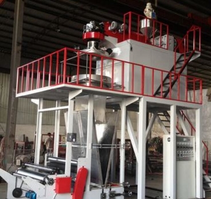 เครื่องเป่าฟิล์มพลาสติกโพลีโพรพีลีน PP Poly Plastic Rotary Device