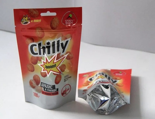 เครื่องทำถุงพลาสติกปิดผนึก 4 ด้านซิปกระเป๋า Ziplock Doypack