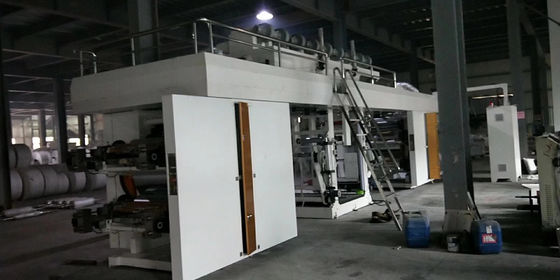 มินิ CI เครื่องพิมพ์ฉลากเฟล็กโซ 15kw 6 สีกลองกลาง