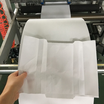 กระดาษพิมพ์เว็บไปยังเครื่องทำถุงกระดาษสี่เหลี่ยมด้านล่าง