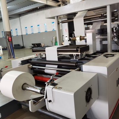 Multicolor Narrow Web Roll To Roll เครื่องพิมพ์เฟล็กโซสำหรับฟิล์มกระดาษ