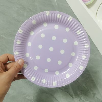 เครื่องเพลทกระดาษถ้วยกระดาษสีสันสดใสพร้อมเคลือบฟิล์ม