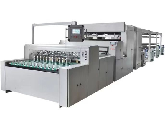เครื่องตัดอัตโนมัติสาม Servo สำหรับกระดาษความเร็วสูง 45-450g