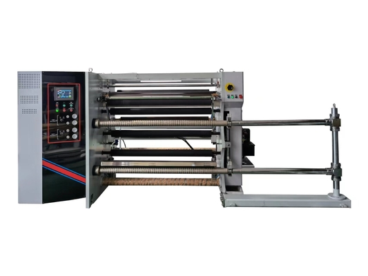 HJ-C2000-III Slitting Rewinder พร้อมส่วนประกอบ PLC สำหรับเส้นผ่านศูนย์กลาง 600 มม. และความเร็ว 450 ม./นาที