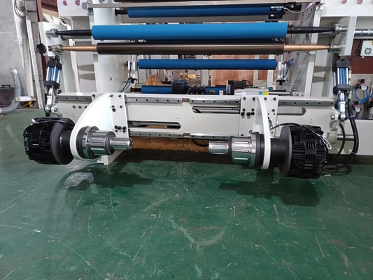 HJ-C2000-III Slitting Rewinder พร้อมส่วนประกอบ PLC สำหรับเส้นผ่านศูนย์กลาง 600 มม. และความเร็ว 450 ม./นาที