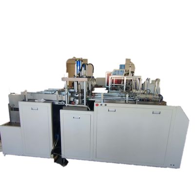 เครื่องบรรจุกล่องอาหารกลางวันแบบใช้แล้วทิ้งกระบวนการกาวร้อนละลาย