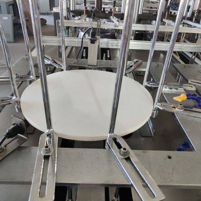 เครื่องบรรจุกล่องอาหารกลางวันแบบใช้แล้วทิ้งกระบวนการกาวร้อนละลาย