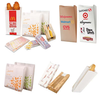 เครื่องประทับและตัดกระเป๋า เครื่องทํากระเป๋ากระดาษ Kraft ขนาด 420 ถึง 600 มม ความกว้างกระเป๋า และ 400 Mesh Ceramic Printing Roller