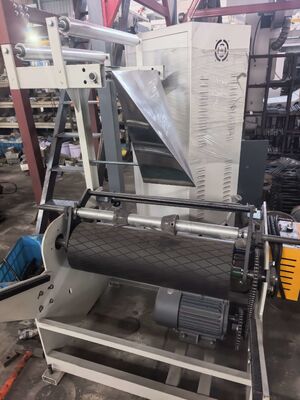 ระบบควบคุมจอสัมผัส PLC อุปกรณ์ extruder ผนังโพลีเอธิลีนด้วยหัว 80-180 มม