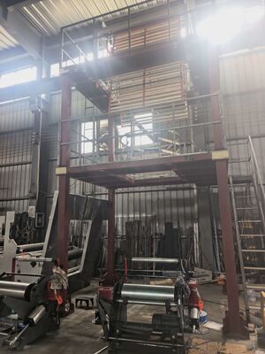 เครื่องเป่าหนังพลาสติก extruder extrusion LDPE/HDPE/LLDPE/PP เครื่องเป่าหนังถุงพลาสติก