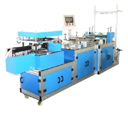 150-200 ชิ้น / นาทีเครื่องทำชุดผ่าตัดแบบใช้แล้วทิ้ง CE Bouffant Cap Machine
