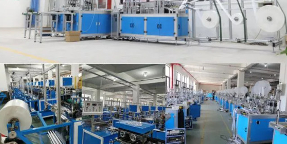 เครื่องทำชุดผ่าตัดอัตโนมัติ PE CPE 40-160 ชิ้น/นาที