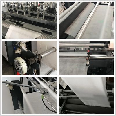 เครื่องทำถุงช้อปปิ้งผ้าไม่ทอความเร็วสูง HJ 600 # 1200mm เครื่องทำถุงช้อปปิ้งกระดาษผ้าไม่ทอ