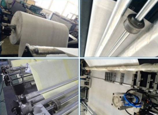 เครื่องทำถุงช้อปปิ้งกระดาษ 30-200m / นาที Ultrasonic Non Woven # High Automatic Ultrasonic Non Woven Fabric