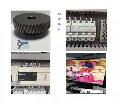เครื่องพิมพ์เฟล็กโซ 4 สีความเร็วสูง CI 220V 380V