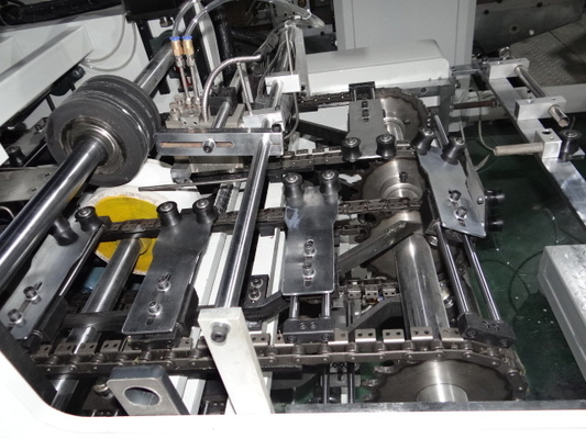 เครื่องทำถุงคราฟท์ 180 ชิ้น / นาที เครื่องผลิตถุงกระดาษคราฟท์ 12 มม.
