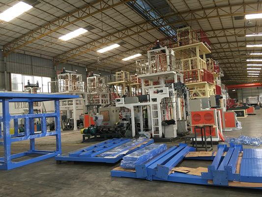 มินิพลาสติก HDPE Monolayer Extruder Machine สกรูเดี่ยว