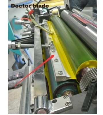 เครื่องพิมพ์เฟล็กโซสำหรับฉลาก &amp; กระดาษม้วนพลาสติก: HJ 6-520 UV พร้อม 1/6 ราคาโรงงาน #50-520 มม. ความกว้างการพิมพ์