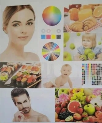 เครื่องพิมพ์ไม่ทอ HJ 4 สี 800 มม. สำหรับ PE, PP, กระดาษแก้ว, ฟิล์มพลาสติก &amp; ถุงผ้า，