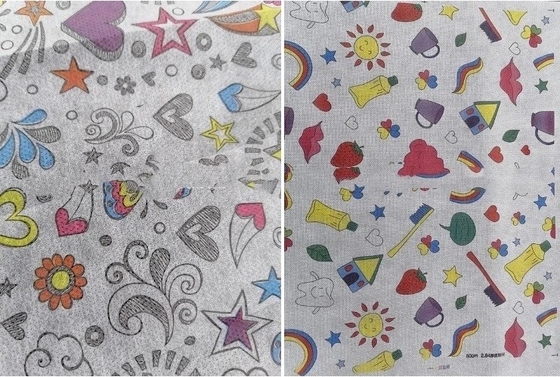 เครื่องพิมพ์เฟล็กโซแบบไม่ทอสี่สีอัตโนมัติ 10-150m / นาที