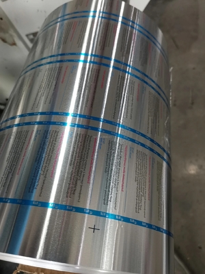 เครื่องพิมพ์เฟล็กโซกราฟีฟอยล์สารส้ม 2 สีสำหรับถุงบรรจุอาหาร, 4.8m * 3.2m * 2.8m ขนาด (l * w * h), เฟล็กโซอัตโนมัติ