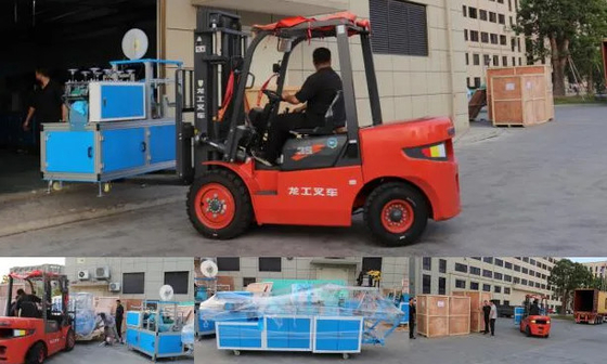 เครื่องทำผ้าปูที่นอนโรงพยาบาล 65m / Min