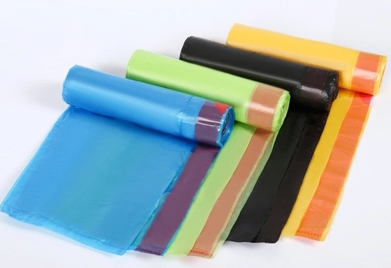 เครื่องทำถุง HDPE LDPE ความเร็วสูงพร้อมมอเตอร์อินเวอร์เตอร์#เครื่องทำถุงขยะพลาสติกย่อยสลายได้ 380V 220V