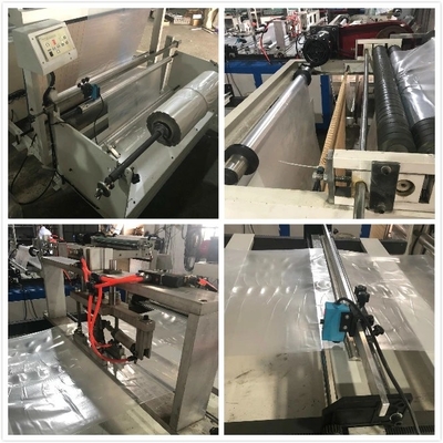 220V 50HZ On Roll Plastic Cover Bag Making Machine with Static Electric Elimination#Suit Cover Paper Carry Bag Make