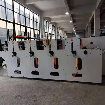 7.5KW 380V เครื่องพิมพ์เฟล็กโซความเร็วสูง 10-80m / นาที