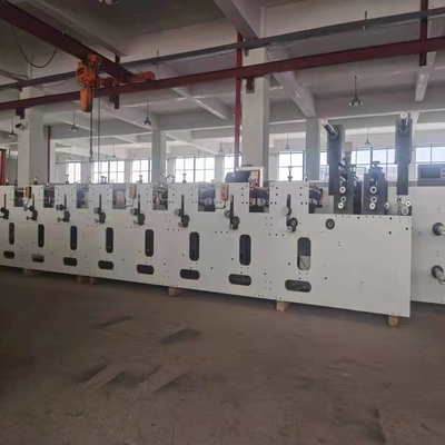 7.5KW 380V เครื่องพิมพ์เฟล็กโซความเร็วสูง 10-80m / นาที