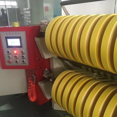 เครื่องตัด Rewinder 110m / นาที 380V, BOPP Film Turret Slitter Rewinder