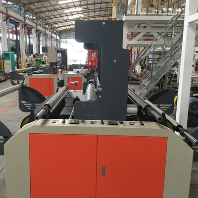 LDPE Film Extruder Machine พลาสติกสามชั้น HDPE ABA Film CO Extruder