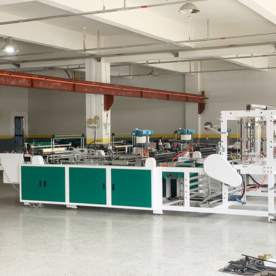 เครื่องทำถุงซิปอัตโนมัติ 12kw Pe Frosted Film Packaging
