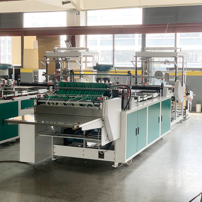 เครื่องทำถุงซิปอัตโนมัติ 12kw Pe Frosted Film Packaging