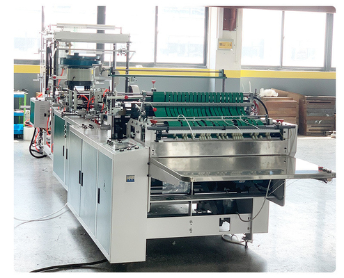 เครื่องทำถุงซิปอัตโนมัติ 12kw Pe Frosted Film Packaging