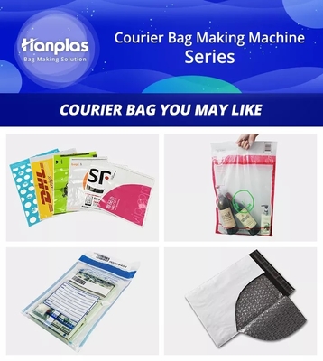 เครื่องทำถุงความเร็วสูง 20 ชิ้น / นาที PE กระดาษคราฟท์ Air Bubble Courier Mailer