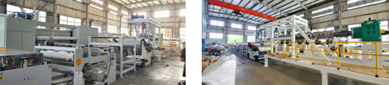 PP แผ่น PVC แผ่น Extruder Machine สายการผลิตแบตเตอรี่ลิเธียมบรรจุ