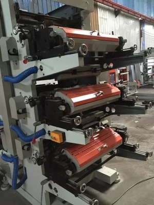 เครื่องพิมพ์เฟล็กโซ 2 สีความกว้าง 1,000 มม. สำหรับ Polyethylene