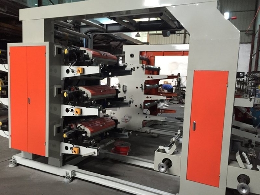 เครื่องพิมพ์ถุงพลาสติกโพลีเอทิลีน PVC 600 มม. เครื่องพิมพ์ฟิล์มความเร็วสูงขนาดเล็ก